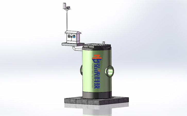 小區(qū)智能截流井設(shè)計(jì)圖紙|智能截流井